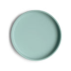Mushie Silikon Teller Cambridge Blue mit Saugnapf bei Yay Kids