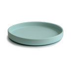 Mushie Baby Silikon Teller Cambridge Blue mit Saugnapf bei Yay Kids