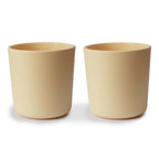Mushie Kinder Becher Set Pale Daffodil bei Yay Kids