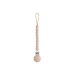 Mushie Baby Silikon Nuggikette Hera Blush bei Yay Kids