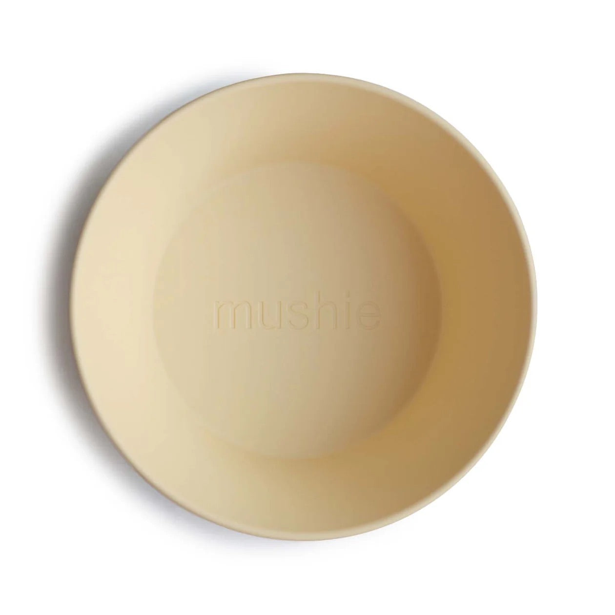 Mushie Kinder Schüssel Set Pale Daffodil bei Yay Kids
