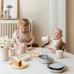 Mushie Baby Becher Trainer Sippy Cup Ivory bei Yay Kids