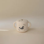 Mushie Baby Silikon Snack Cup Whales bei Yay Kids