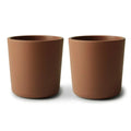 Mushie Kinder Becher Set Karamell bei Yay Kids
