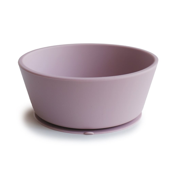 Silikonschüssel mit Saugnapf Soft Lila