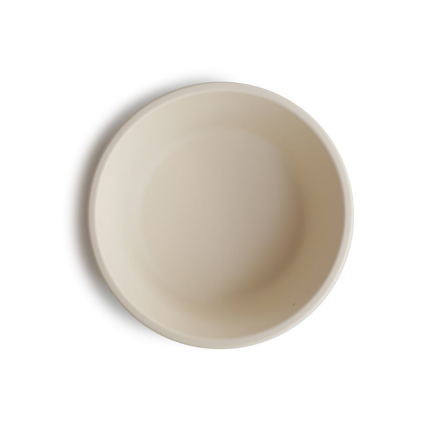 Silikonschüssel mit Saugnapf Ivory