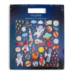 Mushie Sticker Set Space Reusable bei Yay Kids