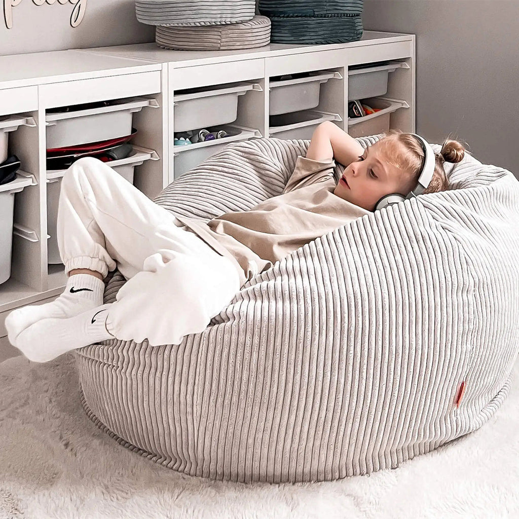 Funzy Kinder Sitzsack Cord Collection in vielen Farben bei Yay Kids