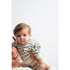 Organic Baby Crepe Shorts Koen Blue Stripes