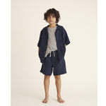 My Little Cozmo Muslin Bermuda Shorts Alex Sky Blue bei Yay Kids
