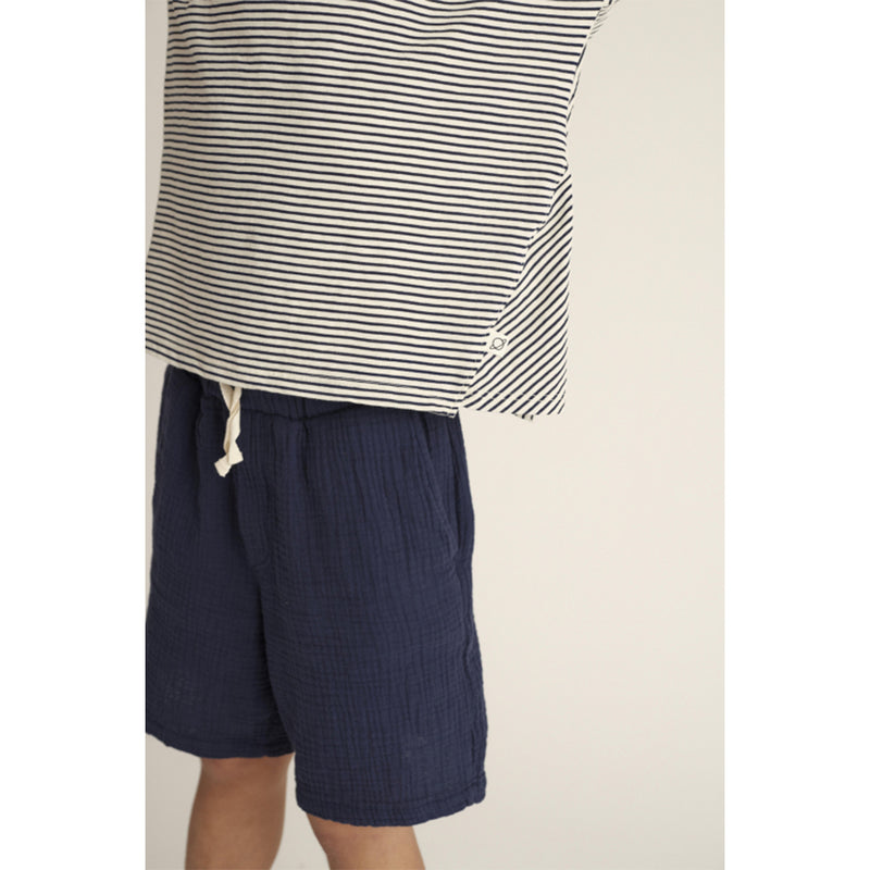 My Little Cozmo Muslin Bermuda Shorts Alex Sky Blue bei Yay Kids