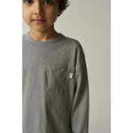 My Little Cozmo  Kinder Pullover in Grau mit blauen Streifen bei Yay Kids
