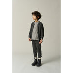My Little Cozmo  Kinder Pullover in Grau mit blauen Streifen bei Yay Kids