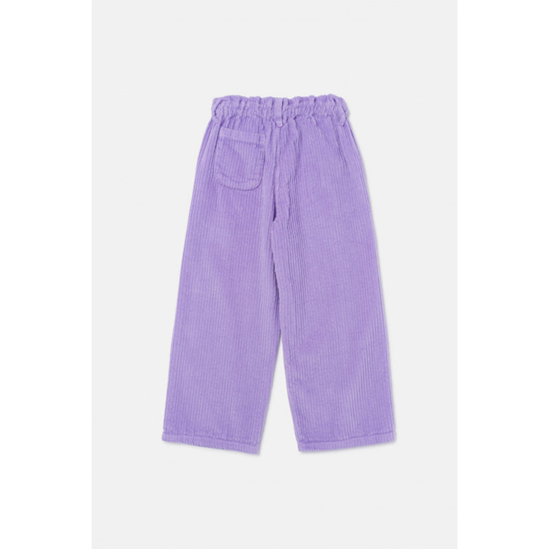 My Little Cozmo Organic Kinder Kordhose in Lila bei Yay Kids