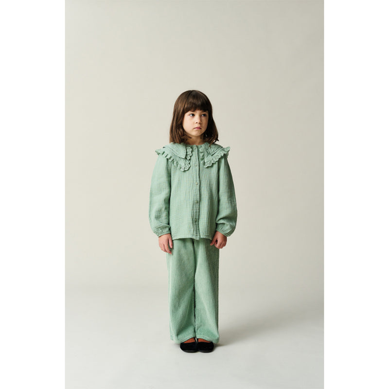 My Little Cozmo Organic Kinder Kordhose in Lila bei Yay Kids
