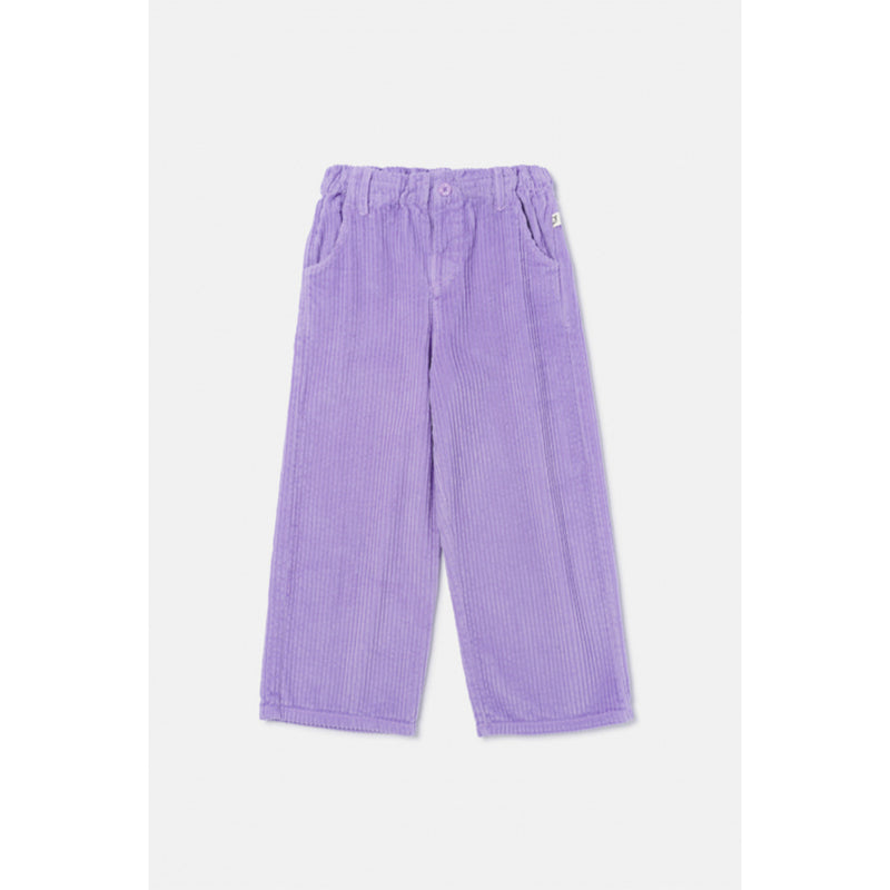 My Little Cozmo Organic Kinder Kordhose in Lila bei Yay Kids