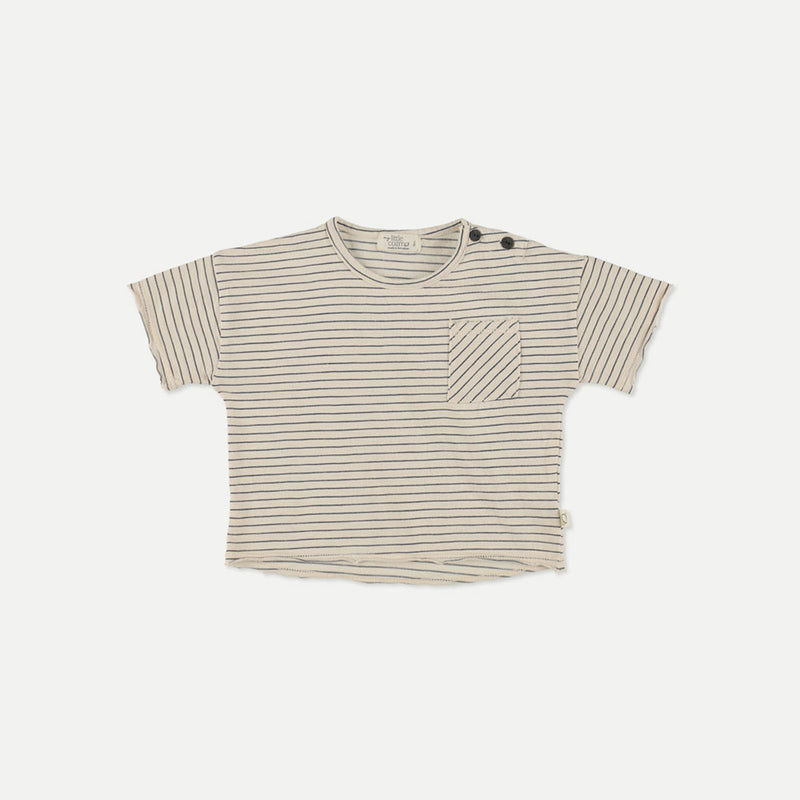 My Little Cozmo Kinder Slub T-Shirt Anders Ivory Stripes bei Yay Kids
