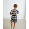My Little Cozmo Kinder Frottée Shorts Brody Navy Stripes bei Yay Kids