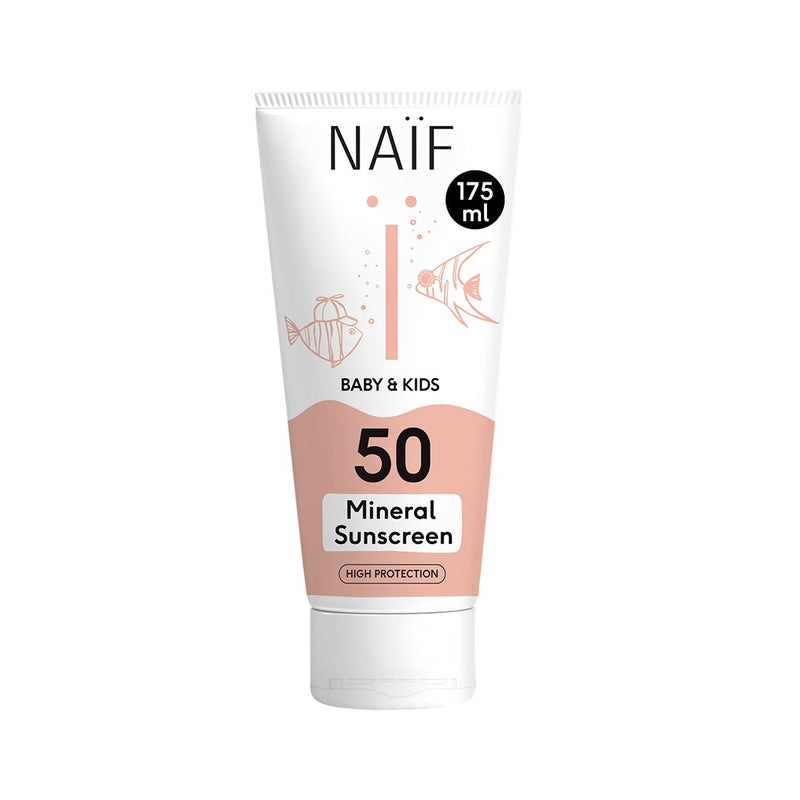 Naïf Kinder Mineralische Sonnencreme SPF50 175ml bei Yay Kids