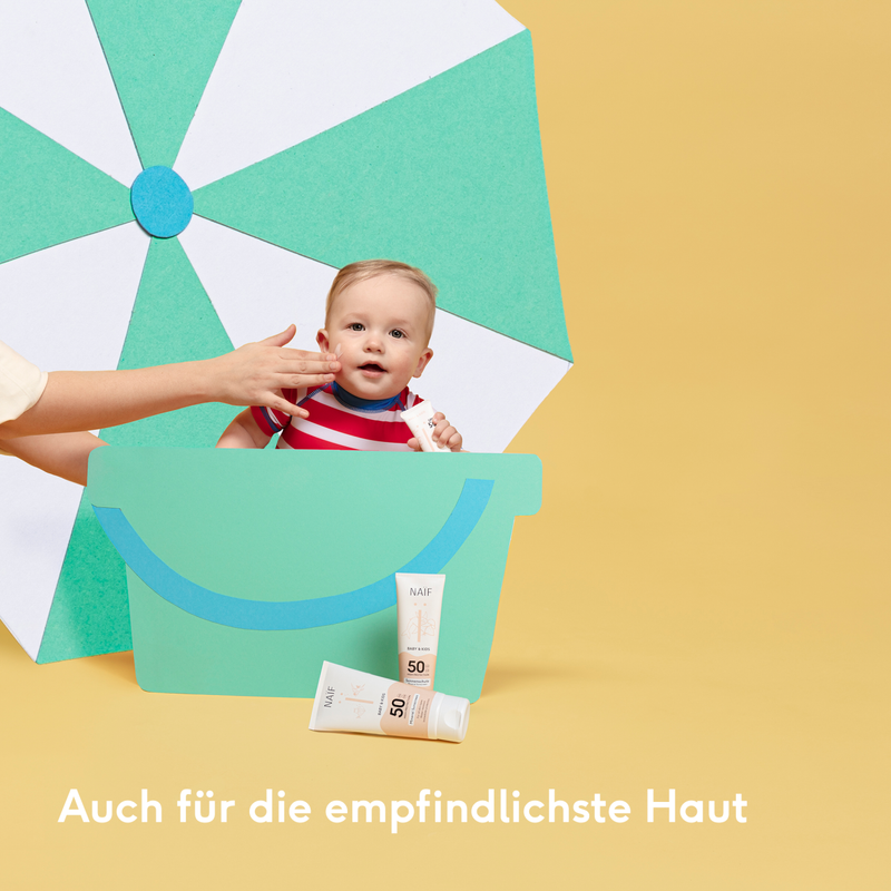 Naïf Kinder Mineralische Sonnencreme SPF50 175ml bei Yay Kids