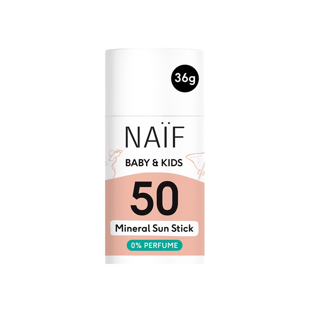 Naïf Baby & Kinder Sonnenschutzstick Parfümfrei SPF50 bei Yay Kids
