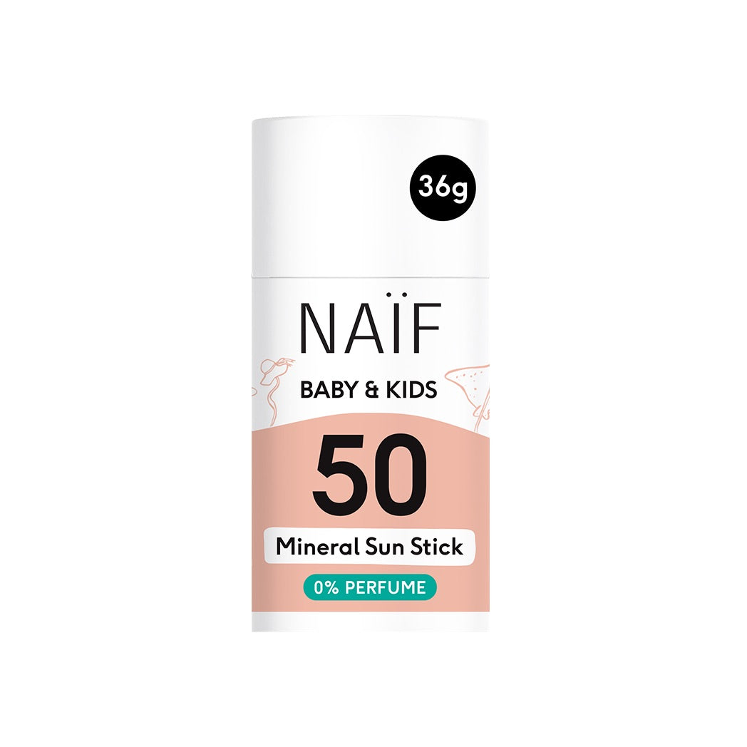 Naïf Baby & Kinder Sonnenschutzstick Parfümfrei SPF50 bei Yay Kids