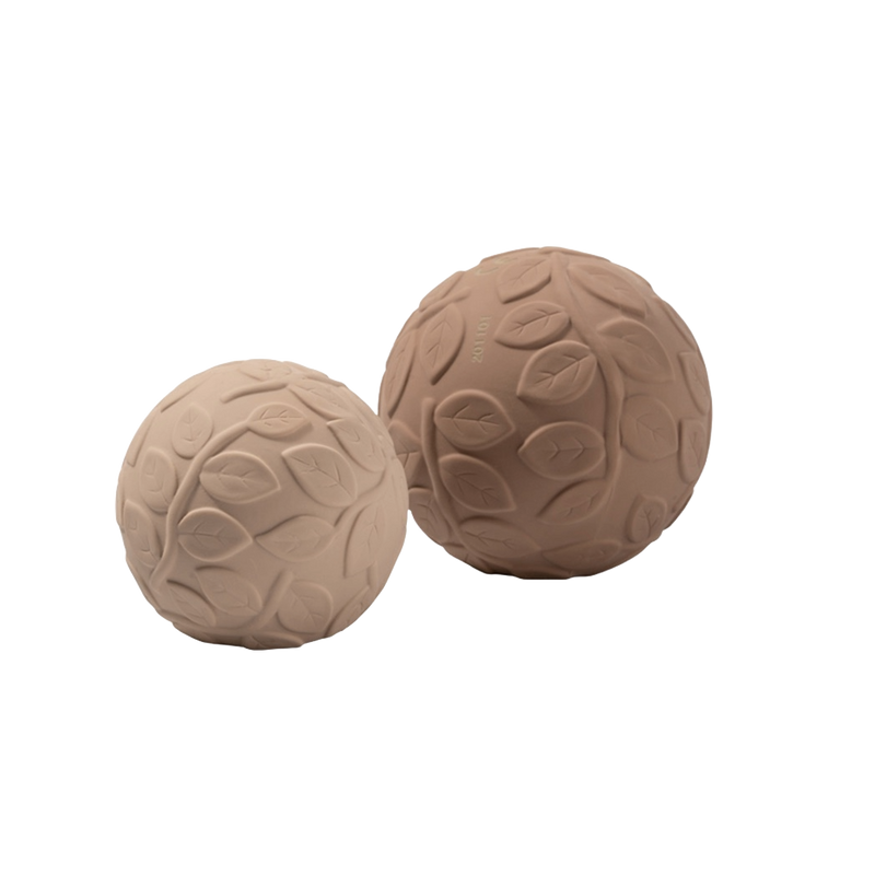 Natruba Baby Spielzeug Sensory Balls Leaf Earth bei Yay Kids