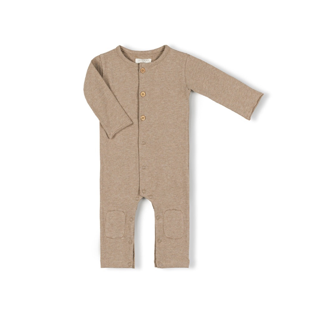 Nixnut Baby Butt Onesie Pebble aus Bio Bauwolle bei Yay Kids