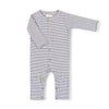 Nixnut Babystrampler Schwarz Weiss gestreift bei YayKids