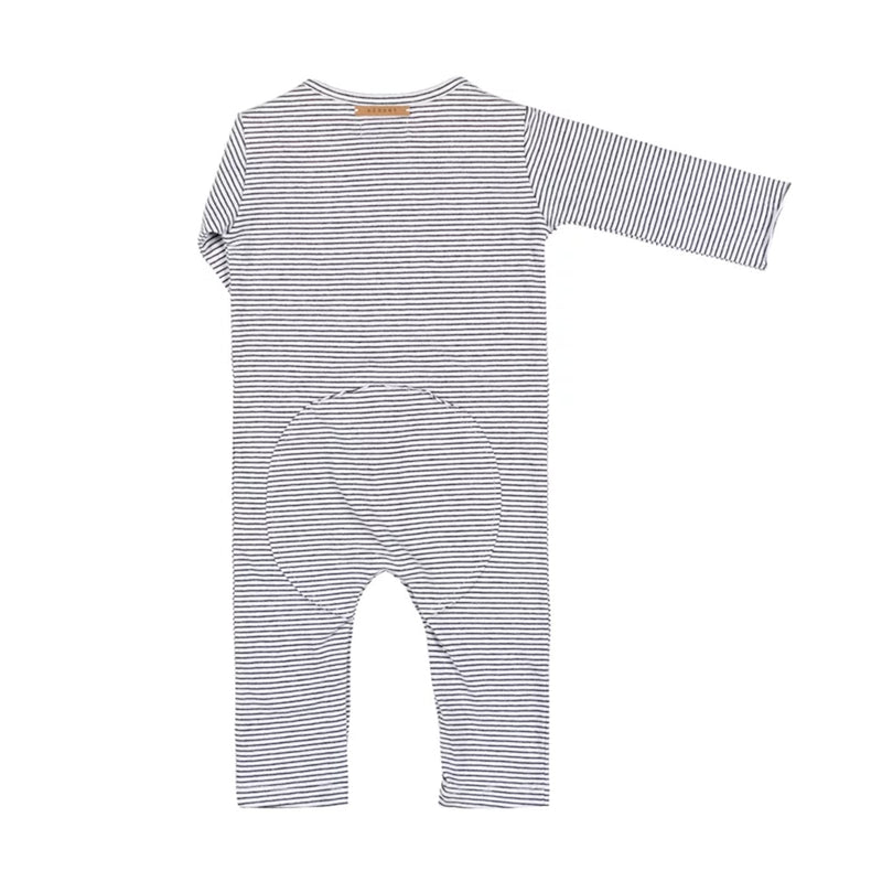 Nixnut Babystrampler Schwarz Weiss gestreift bei YayKids