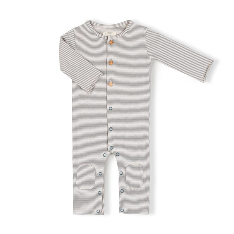 Babystrampler Storm Stripe