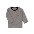 Nixnut Kinder Drop Langarm Shirt Black Stripe bei Yay Kids