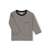 Nixnut Kinder Drop Langarm Shirt Black Stripe bei Yay Kids
