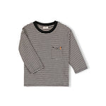 Nixnut Kinder Drop Langarm Shirt Black Stripe bei Yay Kids