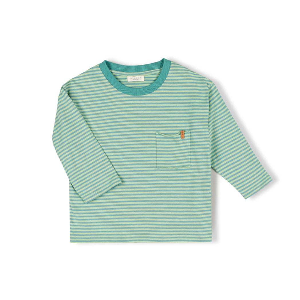 Nixnut Kinder Drop Langarm Shirt Spring Stripe bei Yay Kids