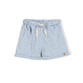 Nixnut Kinder Kurze Hose Basic Lace Sky Stripe bei Yay Kids