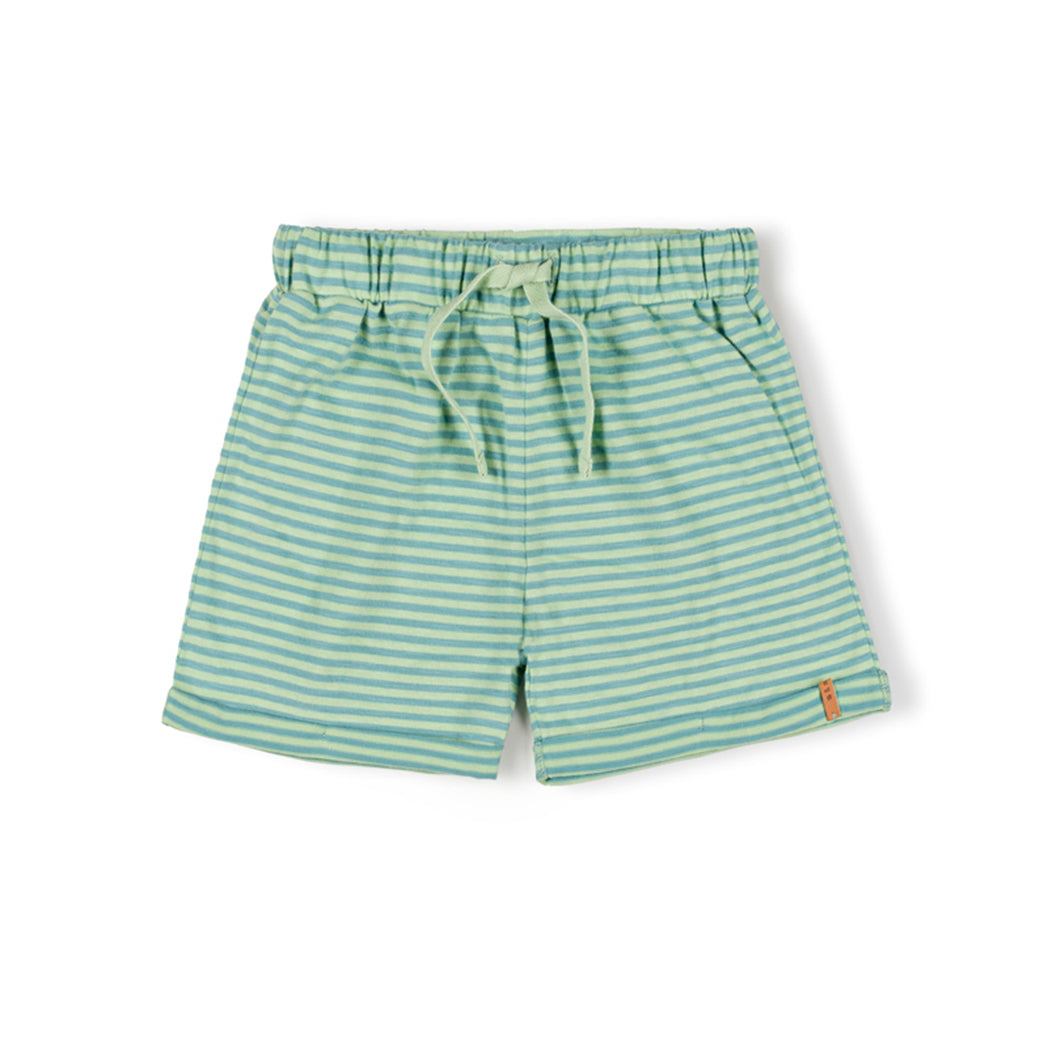 Nixnut Kinder Kurze Hose Basic Spring Stripe bei Yay Kids