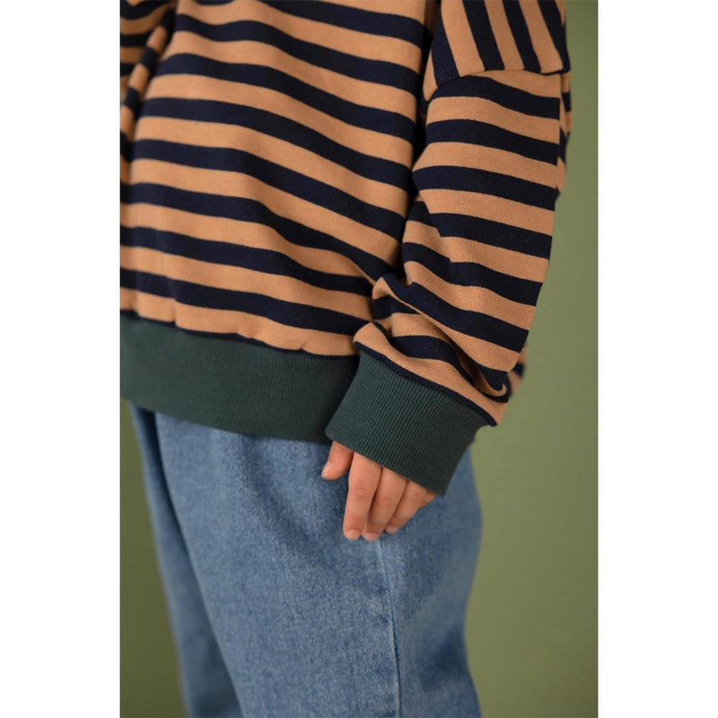 Nixnut Rel Pullover Navy Stripe bei Yay Kids