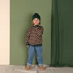 Nixnut Rel Pullover Navy Stripe bei Yay Kids
