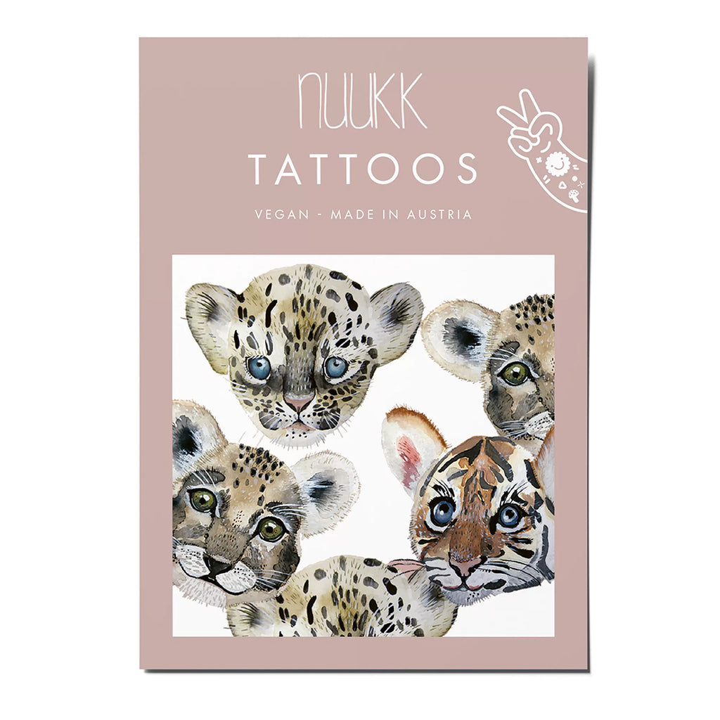 Nuukk Vegane Kinder-Tattoos Tiny Roar bei Yay Kids
