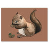 Nuukk Postkarte Eichhörnchen bei Yay Kids