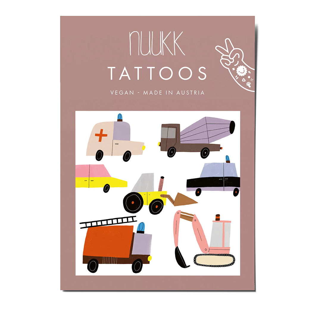 Nuukk Vegane Kinder-Tattoos Brumm bei Yay Kids