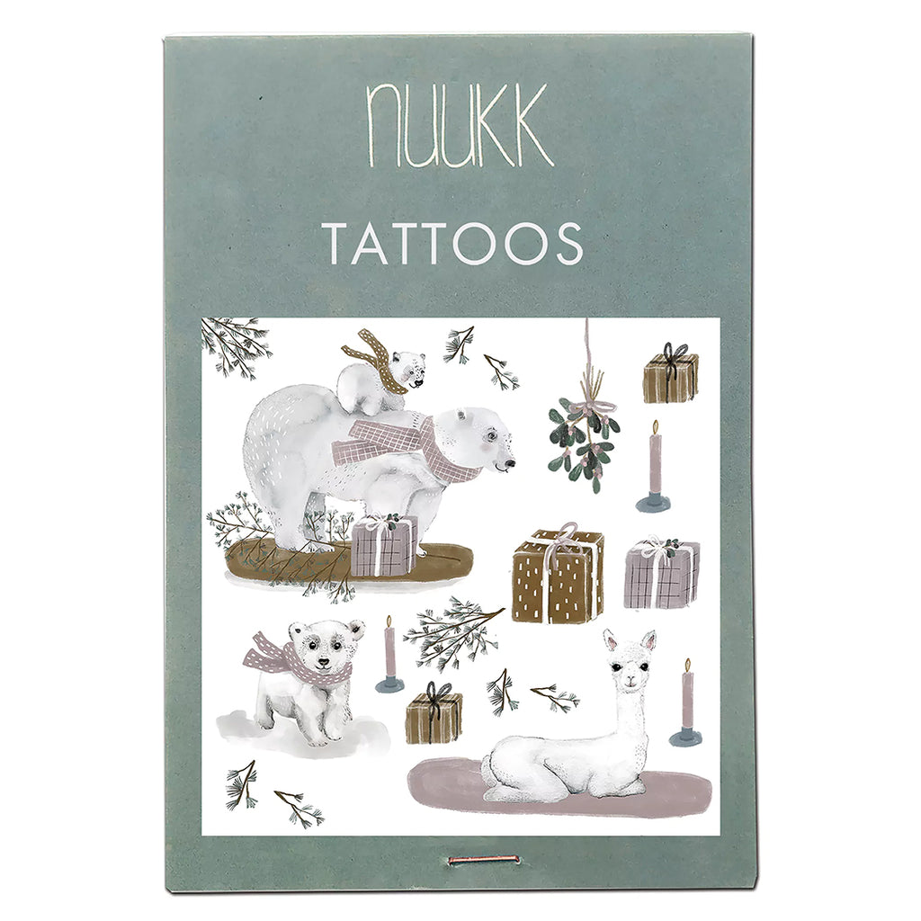 Nuukk Vegane Kinder-Tattoos Wintertiere bei Yay Kids