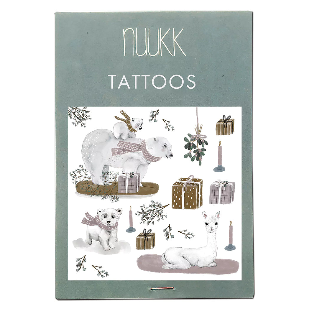 Nuukk Vegane Kinder-Tattoos Wintertiere bei Yay Kids