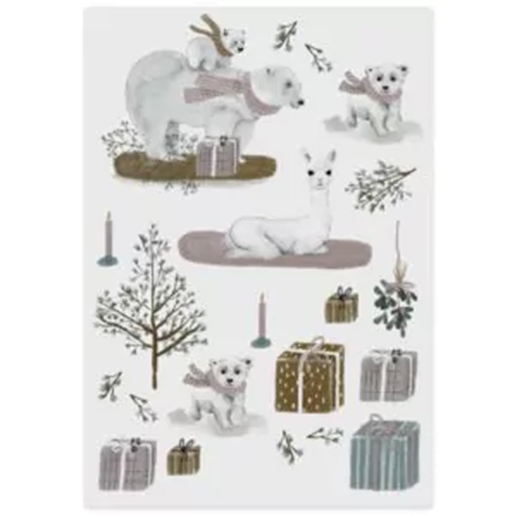 Nuukk Vegane Kinder-Tattoos Wintertiere bei Yay Kids