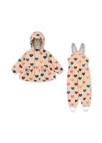 Regenset mit Fleecefutter Bon Coeur Colore
