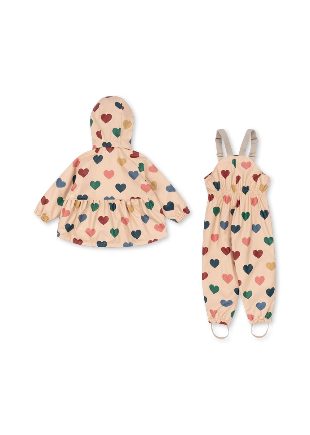 Regenset mit Fleecefutter Bon Coeur Colore