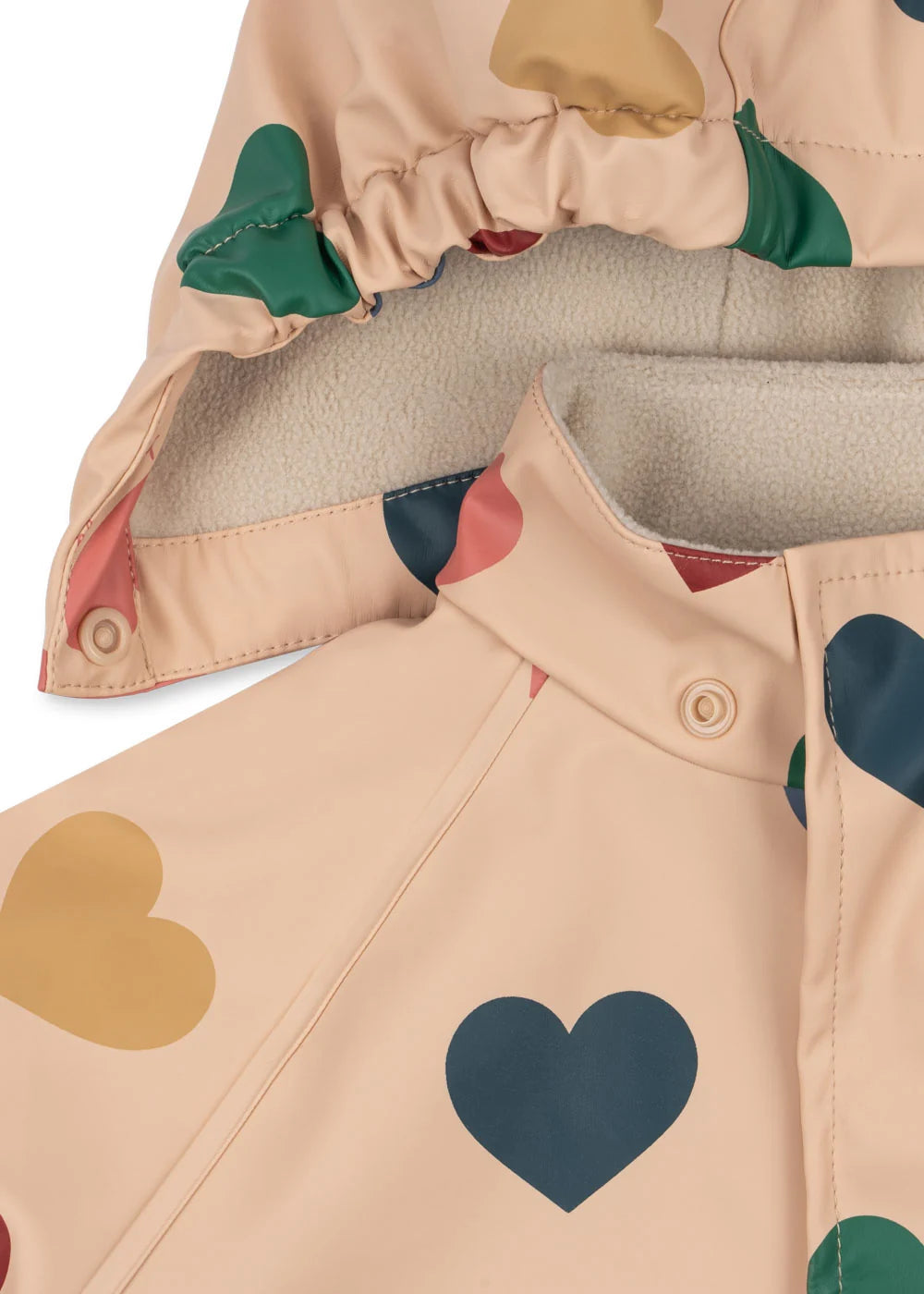 Regenset mit Fleecefutter Bon Coeur Colore