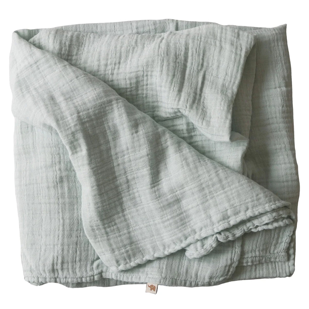 Mulltuch Nooshi Blanket Seafoam – Petit Stellou