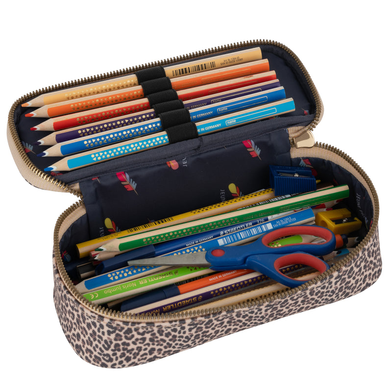 Jeune Premier Federmappe Leopard Cherry bei Yay Kids